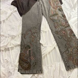 Vintage Embellished Chico’s Jeans